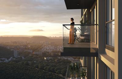 ANP Privado 3 BHK (1309 Sq.ft.)